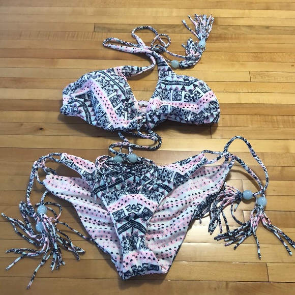 Victoria’s Secret Boho Bathing Suit - Picture 1 of 4